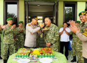 Sambangi Makodim 0509, Kapolres Metro Bekasi Perkuat Sinergitas TNI–Polri di HUT ke-81 TNI
