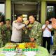 Sambangi Makodim 0509, Kapolres Metro Bekasi Perkuat Sinergitas TNI–Polri di HUT ke-81 TNI