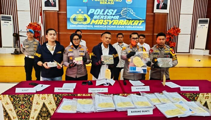 Modus Kredit Fiktif, Polres Metro Bekasi Berhasil Ungkap Dugaan Korupsi KUR Bank BJB, Kerugian Negara Capai Rp3,92 Miliar
