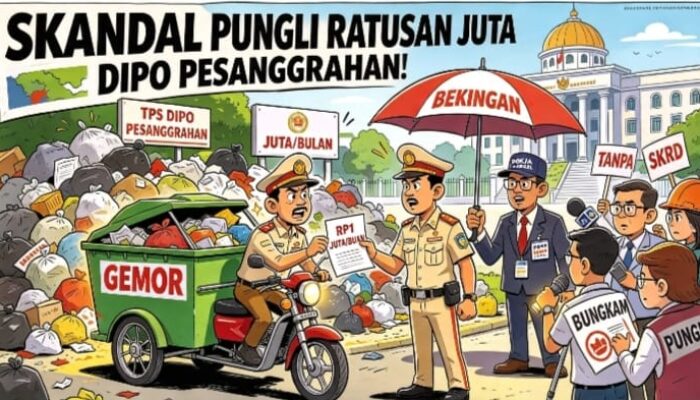 Berkedok Warga dan Oknum Wartawan ngaku dari Pokja Jaksel Pasang Badan untuk Kasatpel Dipo Pesanggrahan Diduga Pungli Retribusi