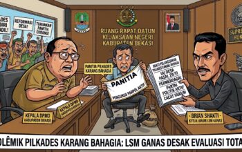 DPMD Bekasi Diduga Lalai, LSM Ganas Desak Bupati Bekasi Batalkan Hasil Pilkades Karang Bahagia